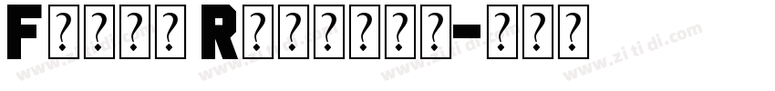 Flame Regular字体转换